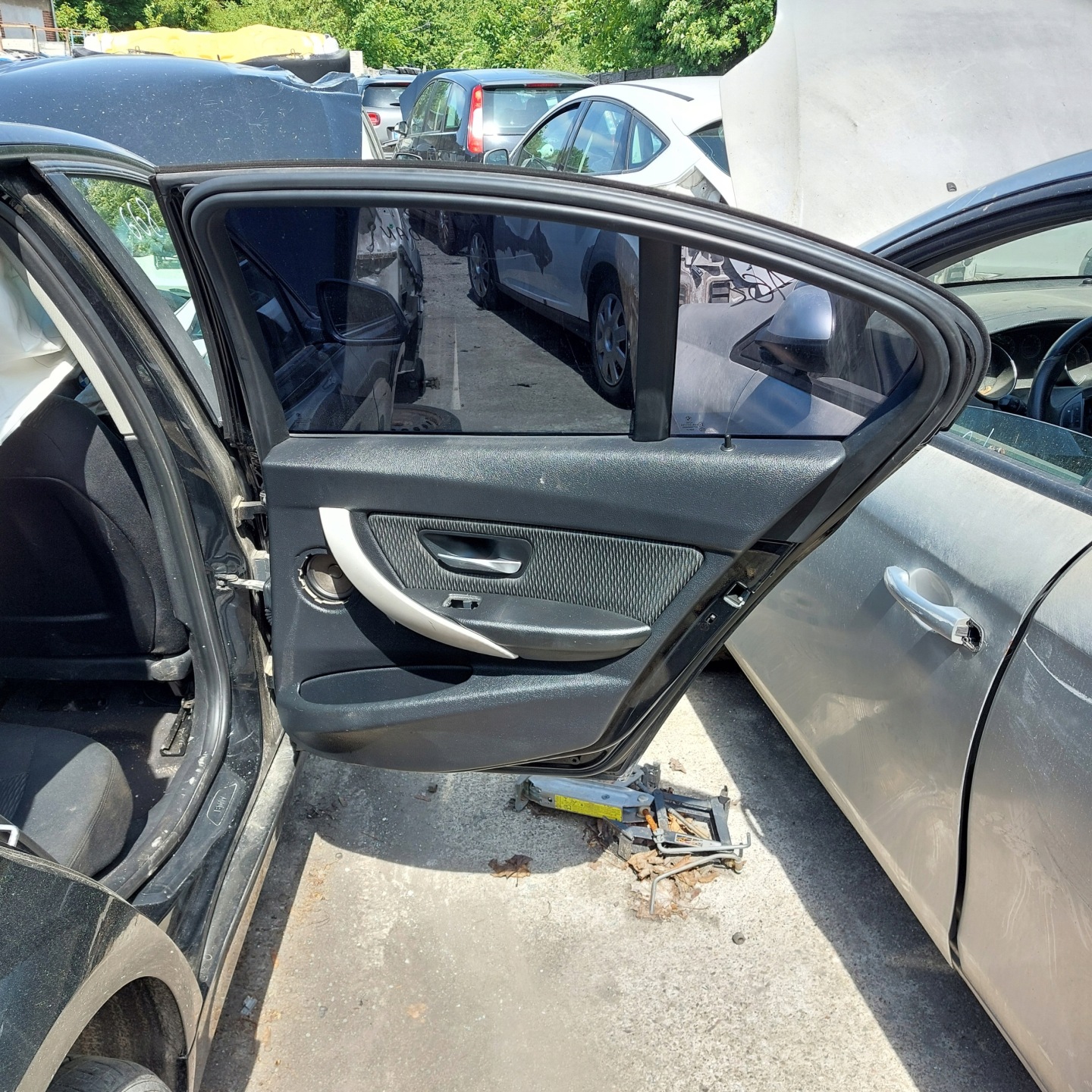 BMW 3 F30 Tür Hinten Rechts Door Porta Porte - Thumbnail 8