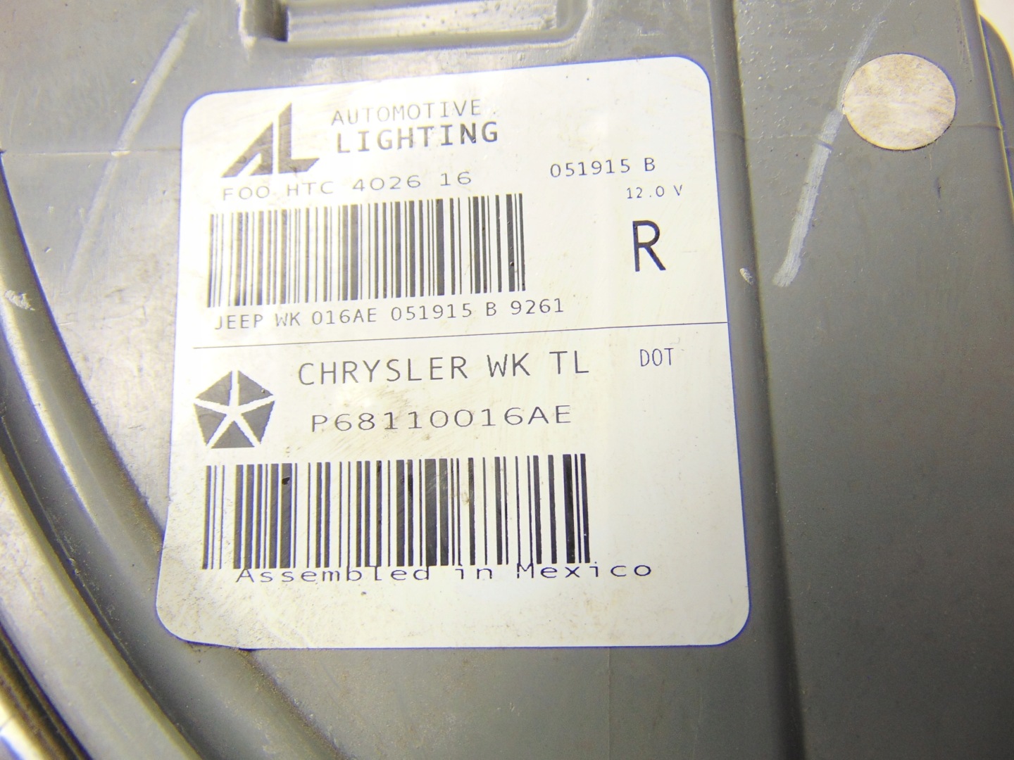 Jeep Cherokee J Rückleuchte 051915BP Rearlamp - Thumbnail 11