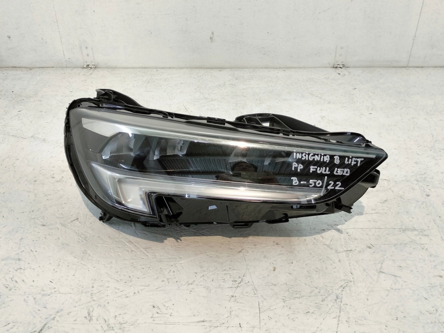 Frontscheinwerfer Opel Insignia 39136826 LED Rechts Scheinwerfer Headlight - Thumbnail 1