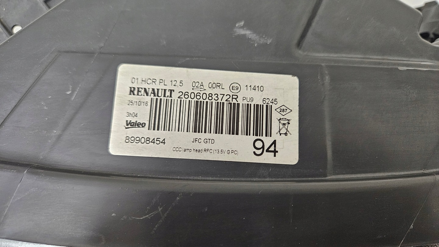 Frontscheinwerfer Renault Espace RHN 260608372R LED Links Scheinwerfer Headlight - Thumbnail 11