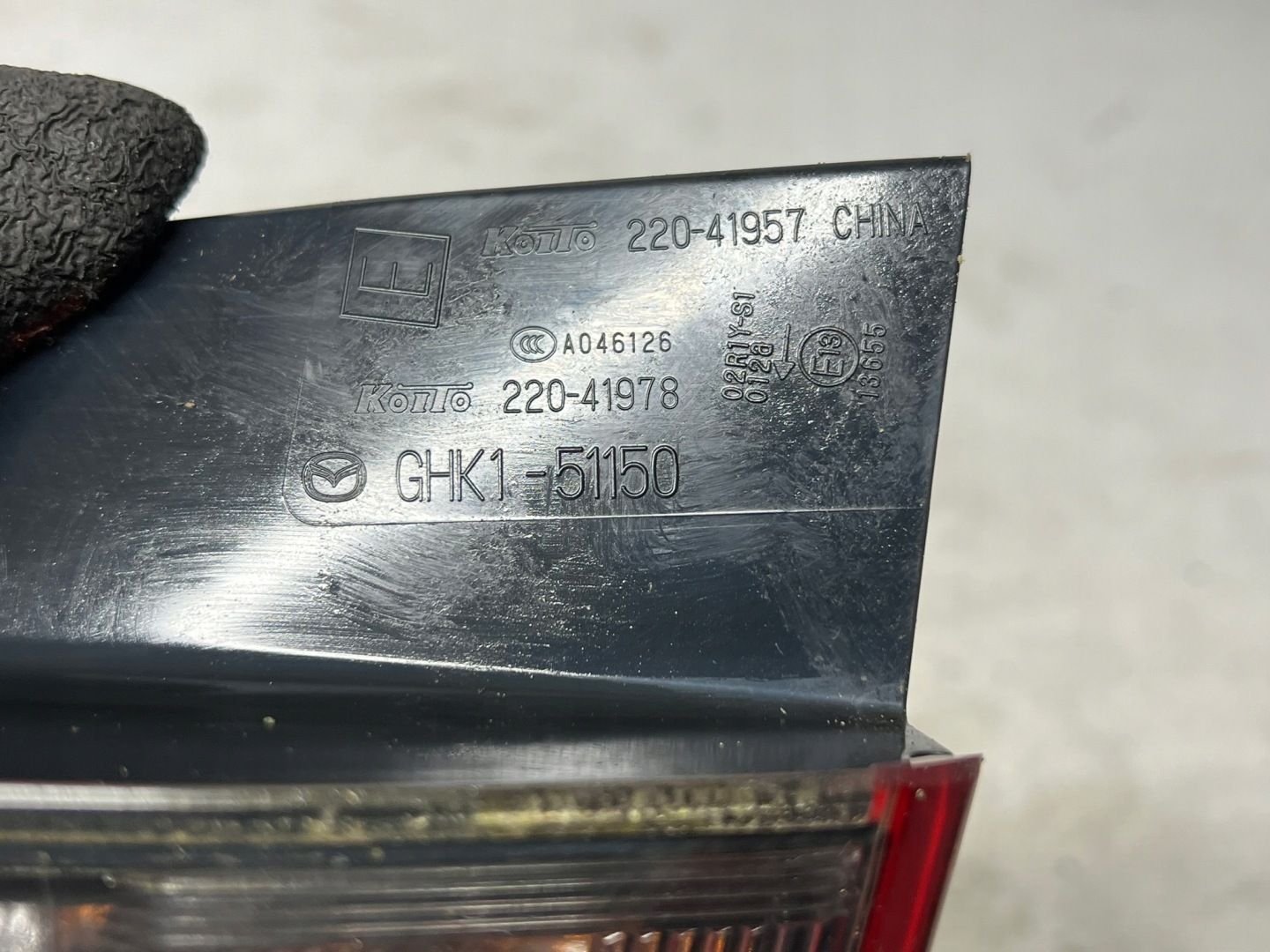Mazda 6 GJ Rückleuchte GHK1511502 Rearlamp - Thumbnail 9