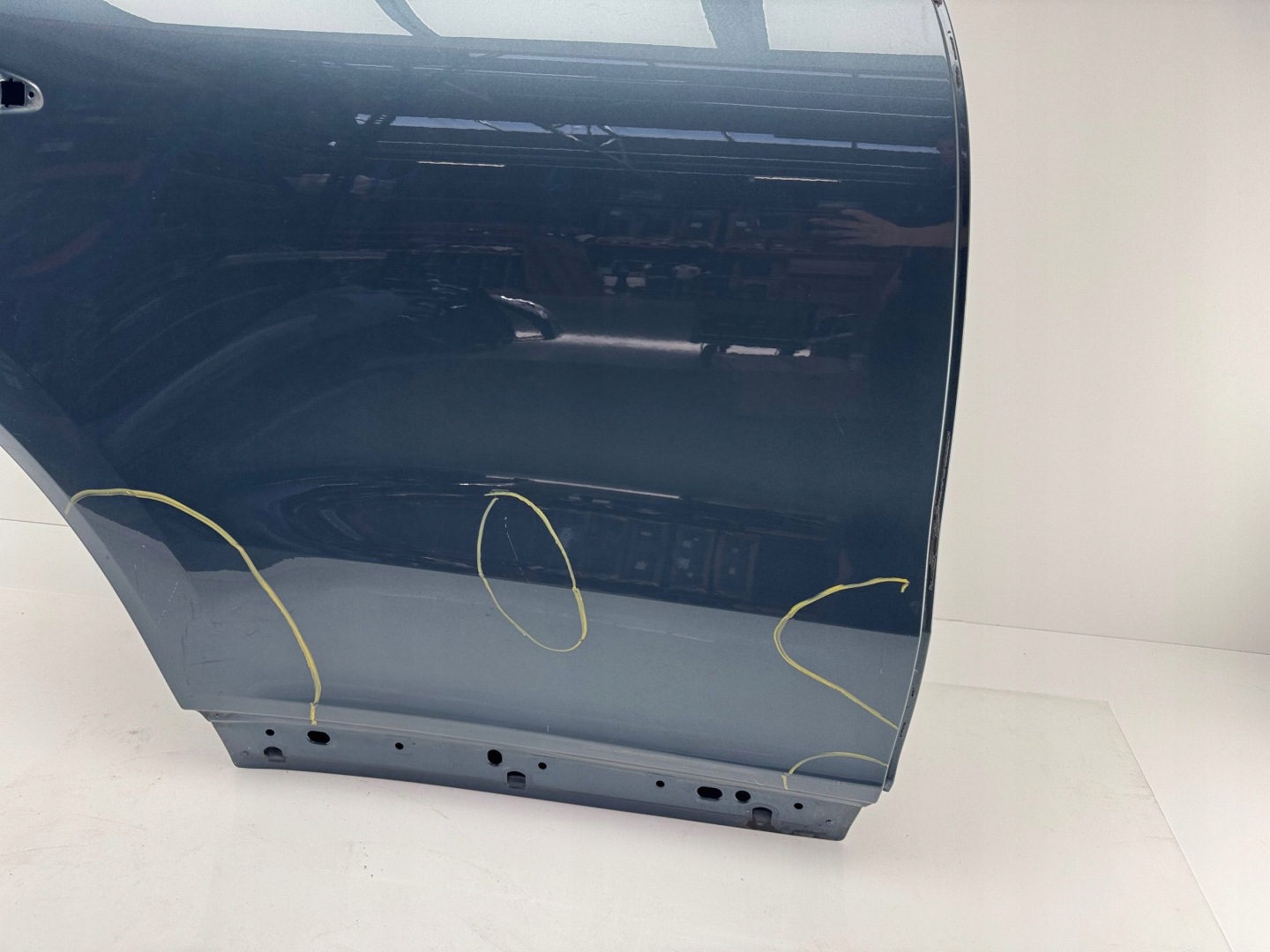 Porsche Cayenne 9YA Tür Hinten Rechts Door Porta Porte - Thumbnail 8