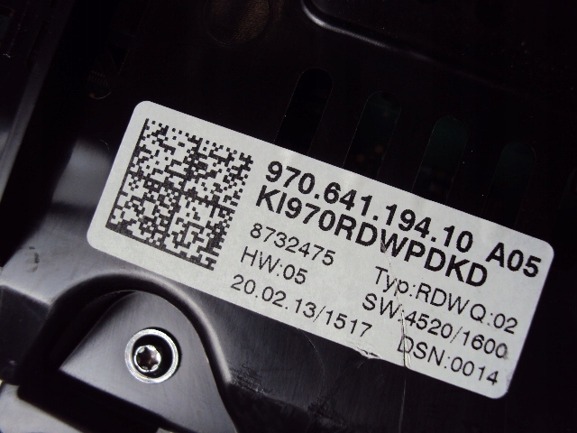 Porsche Panamera 970 97064119410 Screen Kombiinstrument Tacho - Thumbnail 8