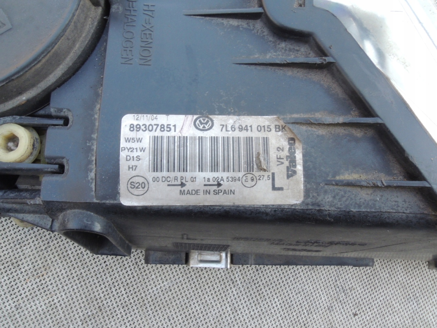 Frontscheinwerfer VW Touareg 7L6 7L6941016BK Xenon Links Scheinwerfer Headlight - Thumbnail 11