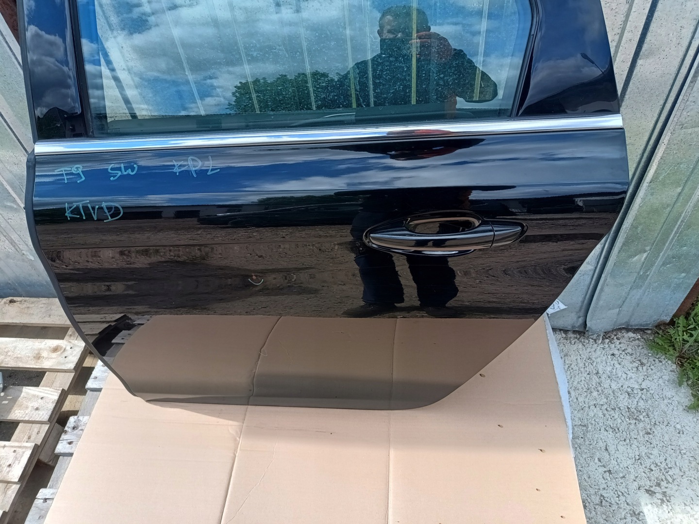 Peugeot 308 F Tür Hinten Links Kombi Door Porta Porte - Thumbnail 6