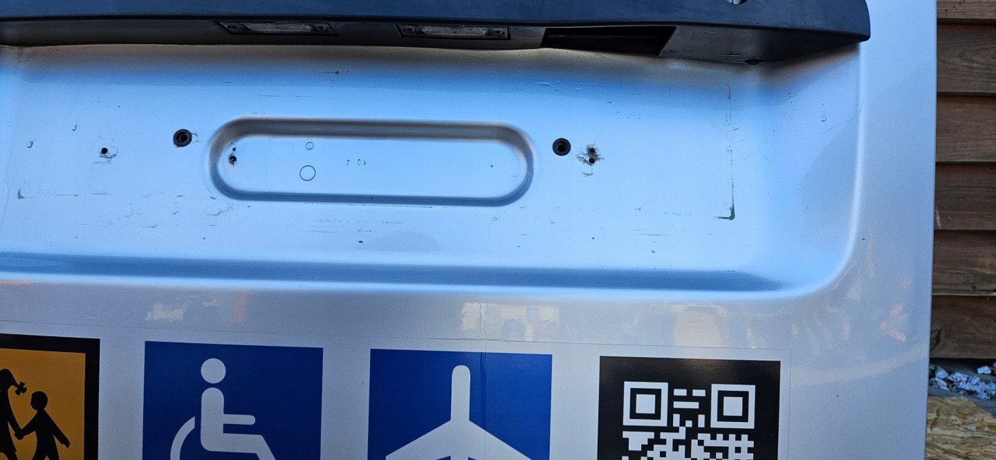 VW Caddy Tür Hinten Links Door Porta Porte - Thumbnail 10
