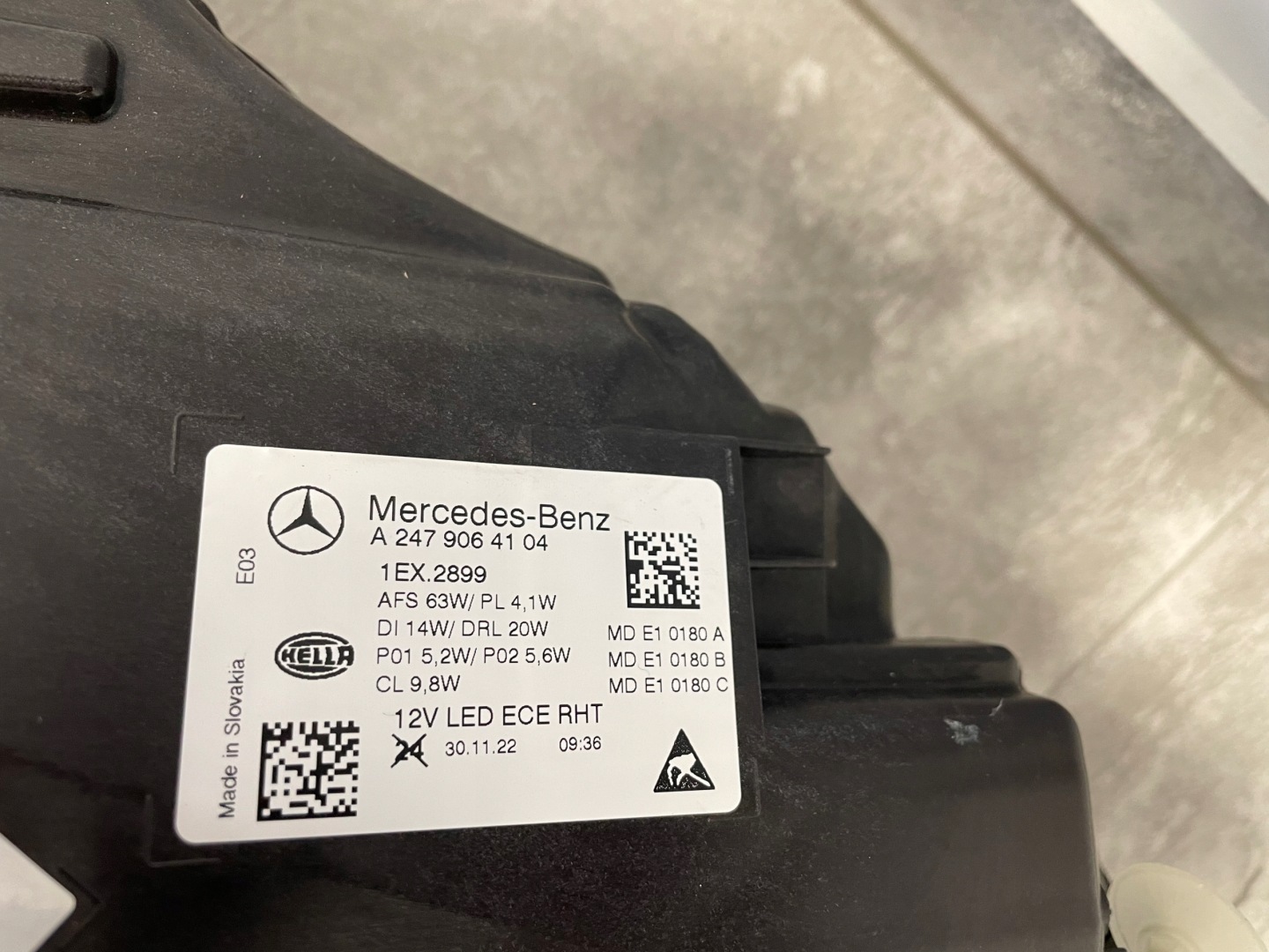 Frontscheinwerfer Mercedes-Benz GLA W247 A2479064104 Multibeam LED Links Headlight - Thumbnail 12