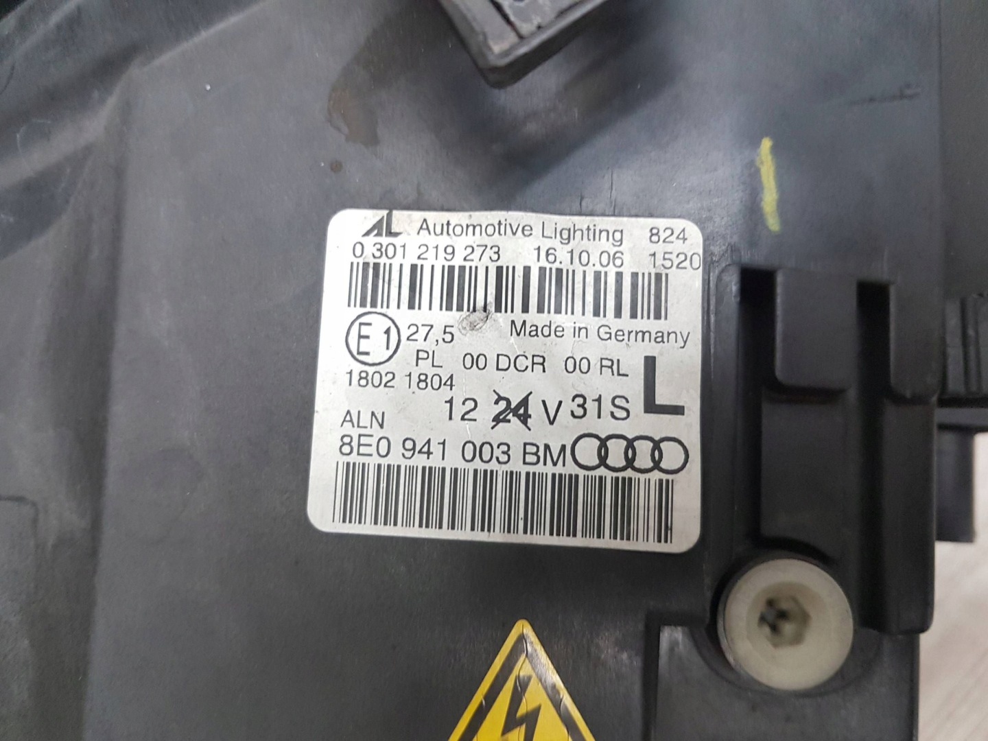 Frontscheinwerfer Audi A4 B7 8E0941003BM Xenon Links Scheinwerfer Headlight - Thumbnail 10