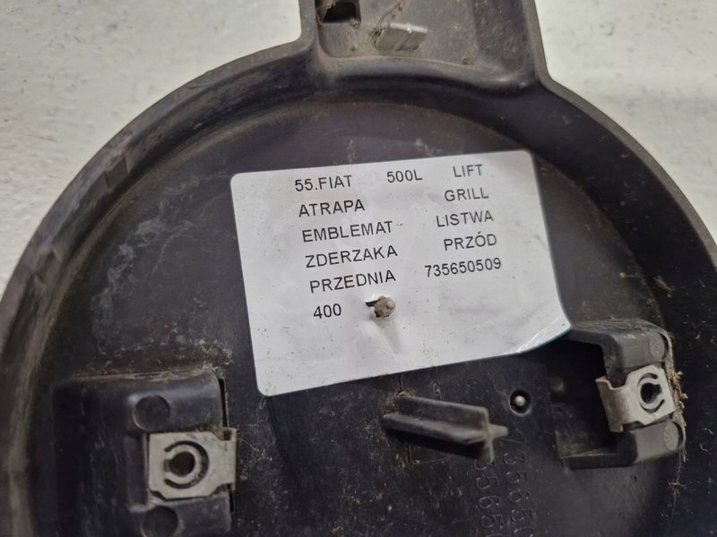 Fiat 500 ZAF 120 Kühlergrill FRONTGRILL Kühlergitter 735650509 - Thumbnail 10
