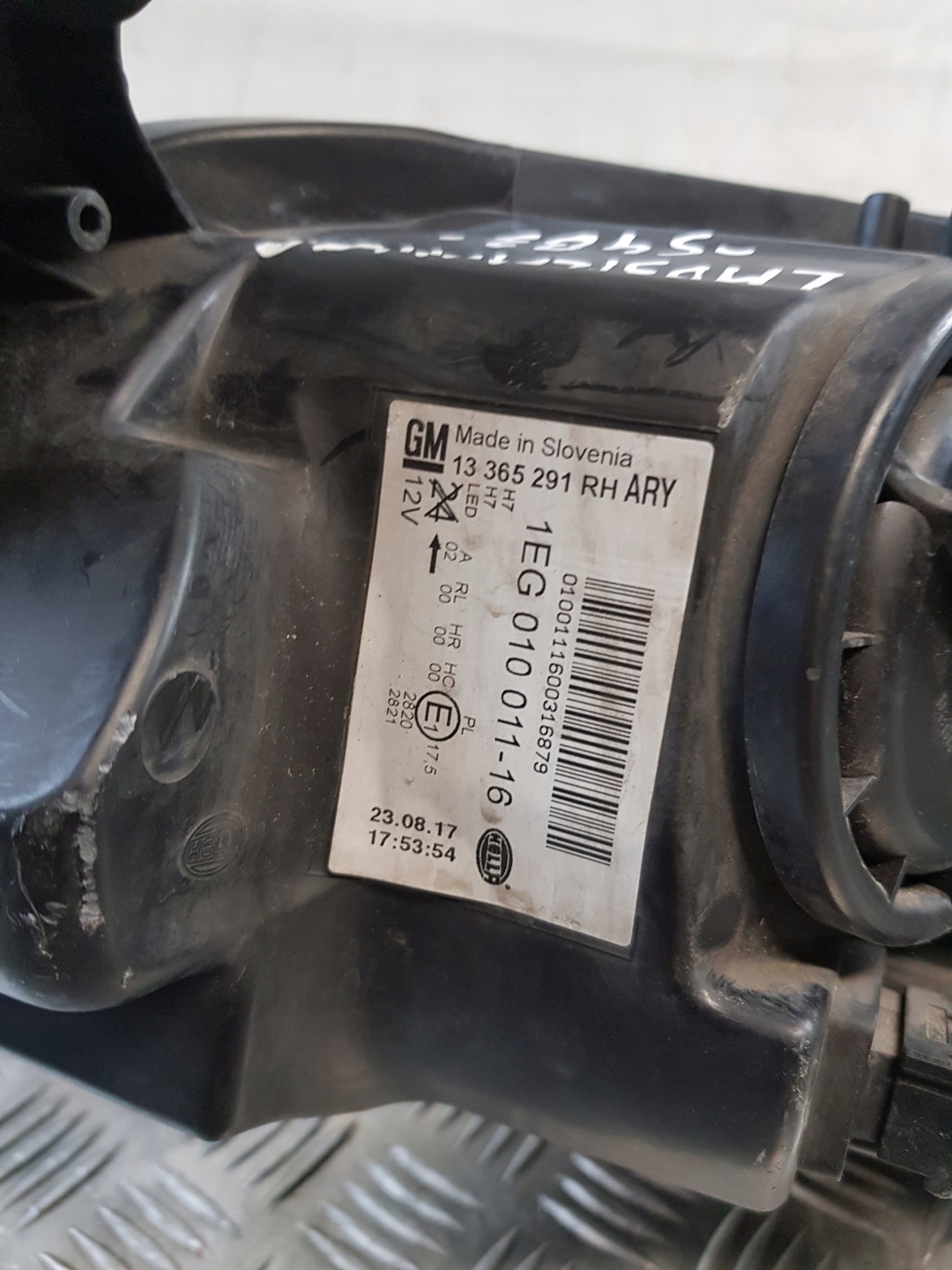 Frontscheinwerfer Opel Astra 13365291 Facelift LED Rechts Scheinwerfer Headlight - Thumbnail 12