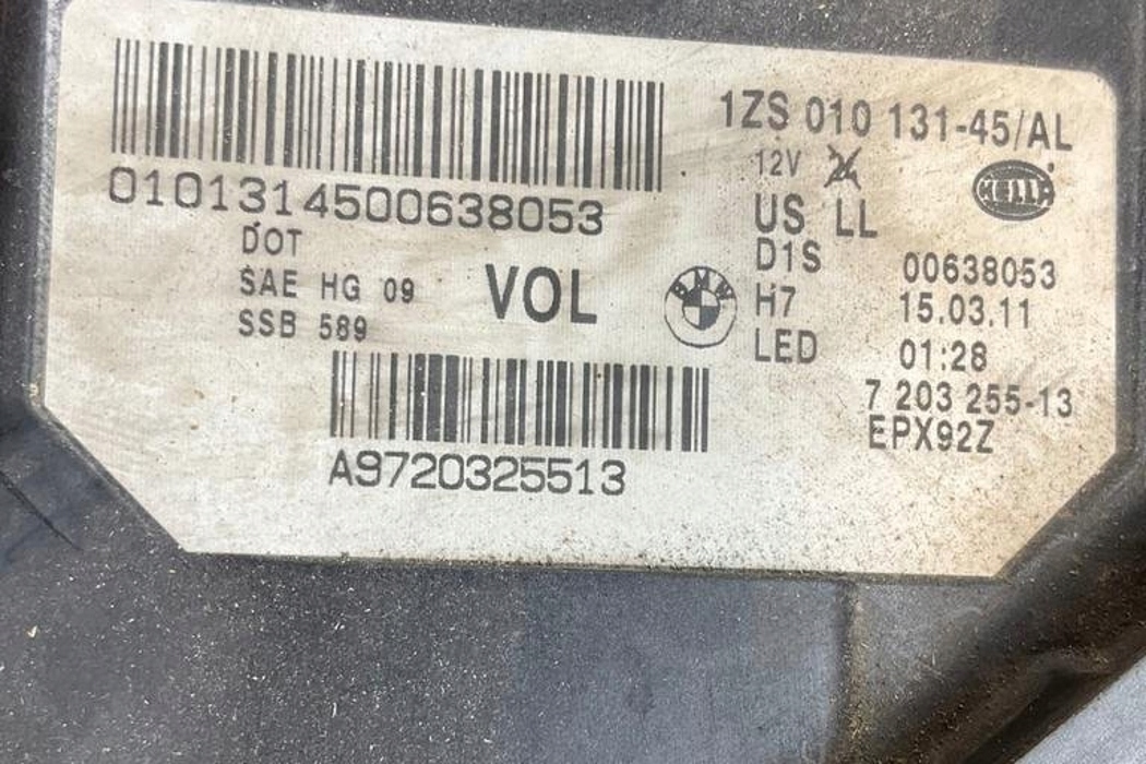 Frontscheinwerfer BMW 5 F10 7203255 LED Links Scheinwerfer Headlight - Thumbnail 8