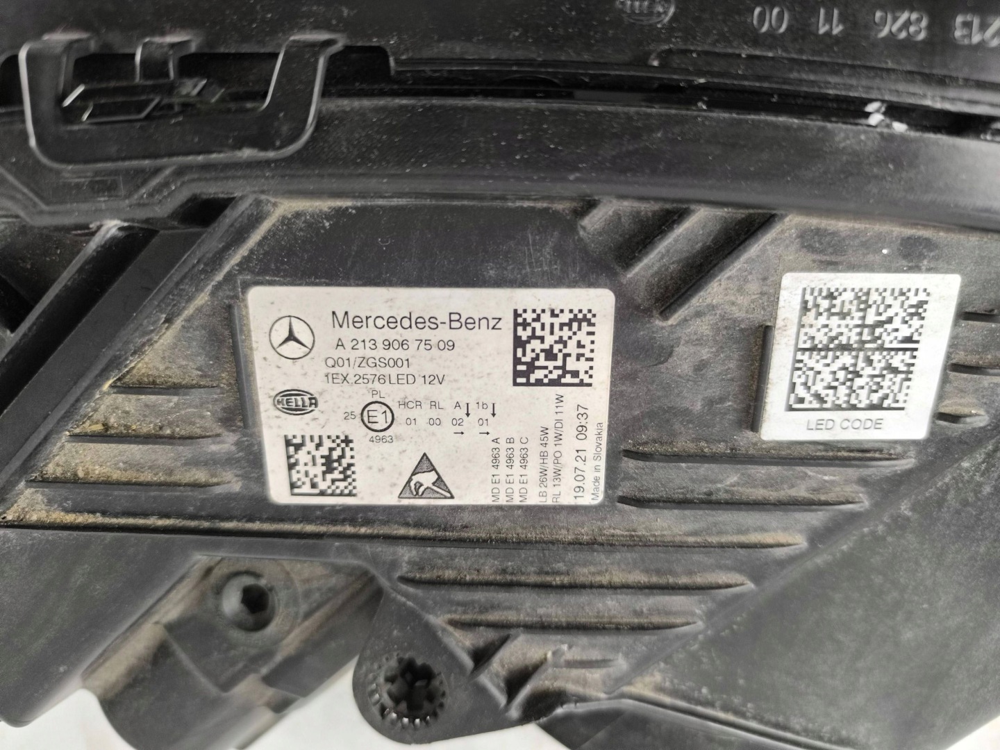 Frontscheinwerfer Mercedes-Benz E-Klasse W213 A2139067509 LED Links Headlight - Thumbnail 12