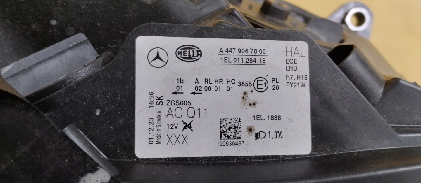 Frontscheinwerfer Mercedes-Benz Vito W447 A4479067800 LED Rechts Headlight - Thumbnail 11