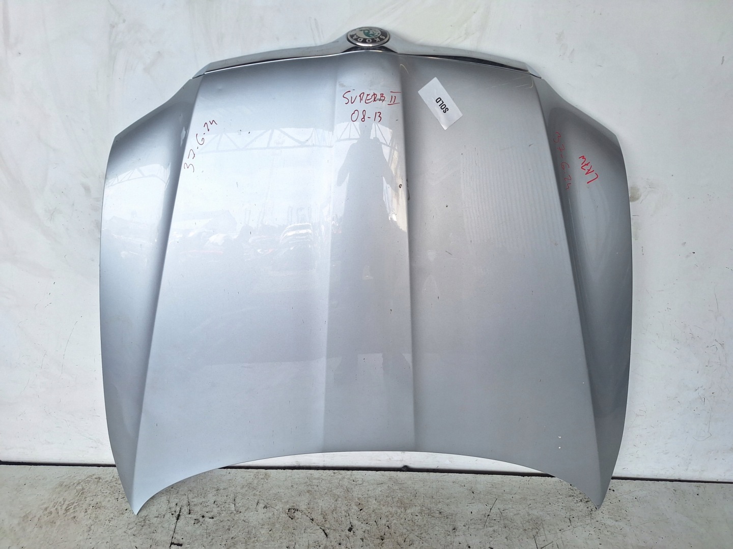 Motorhaube Skoda Superb 3U Bonnet Hood - Thumbnail 1