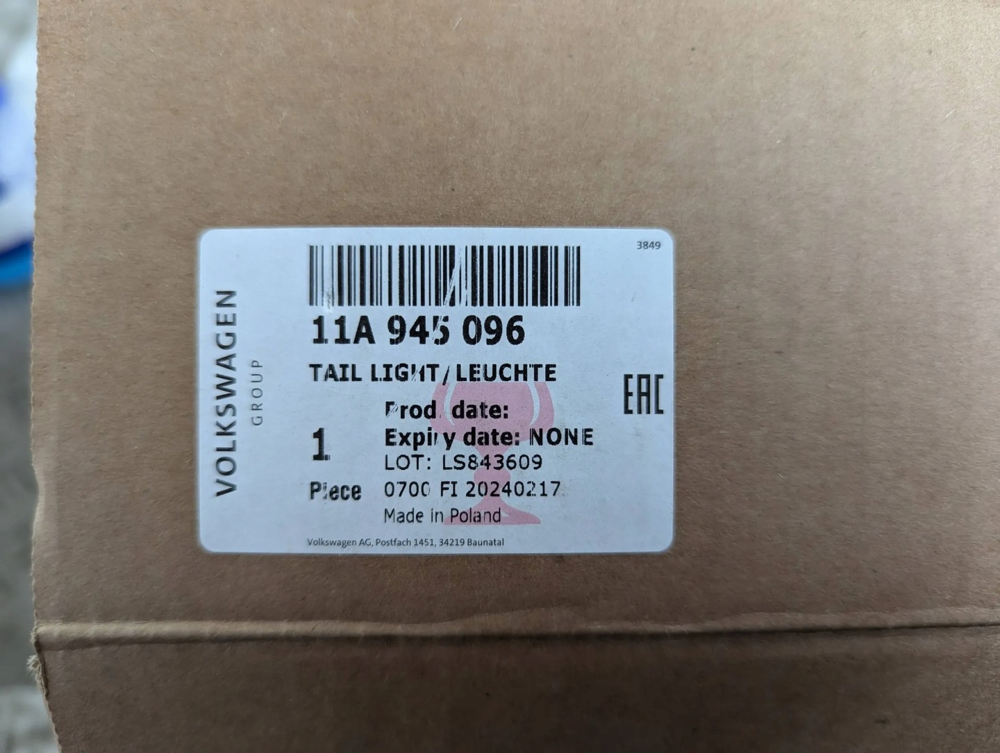 VW ID.4 E2 Rückleuchte 11A945096 Rearlamp - Thumbnail 10