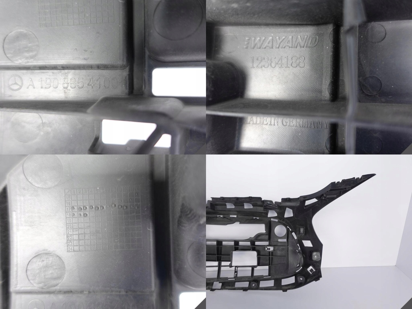 Mercedes-Benz AMG GT W190 Kühlergrill FRONTGRILL Kühlergitter A1908854100 - Thumbnail 11
