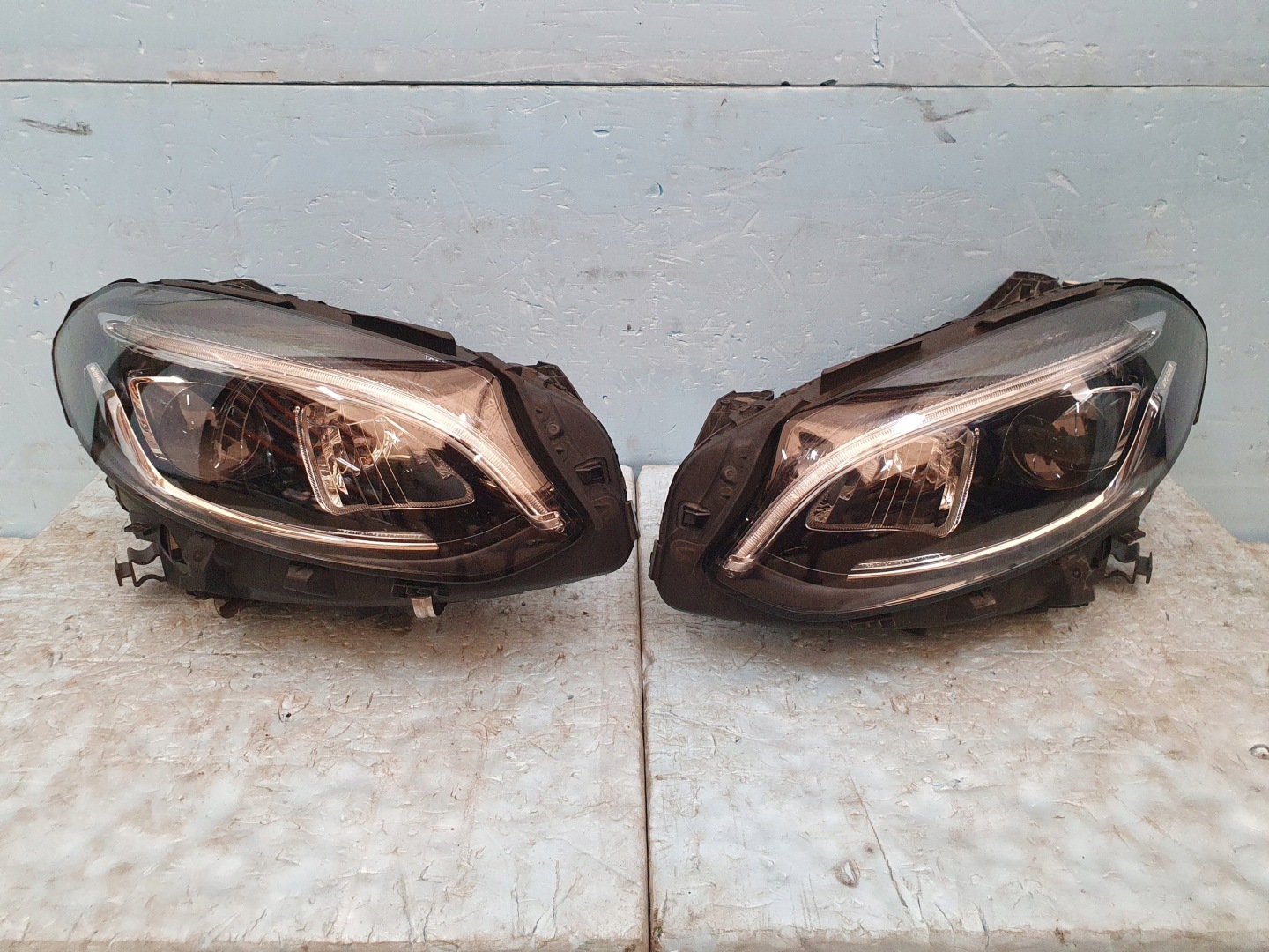 Frontscheinwerfer Mercedes-Benz B-Klasse W246 A2469063401 High Performance LED Links Headlight - Thumbnail 1