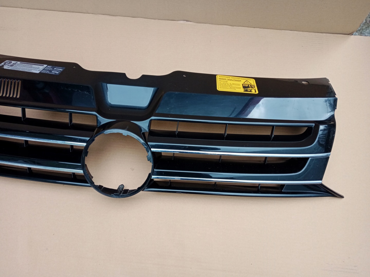 VW Transporter T5 Kühlergrill FRONTGRILL Kühlergitter 7E5853651AU - Thumbnail 3