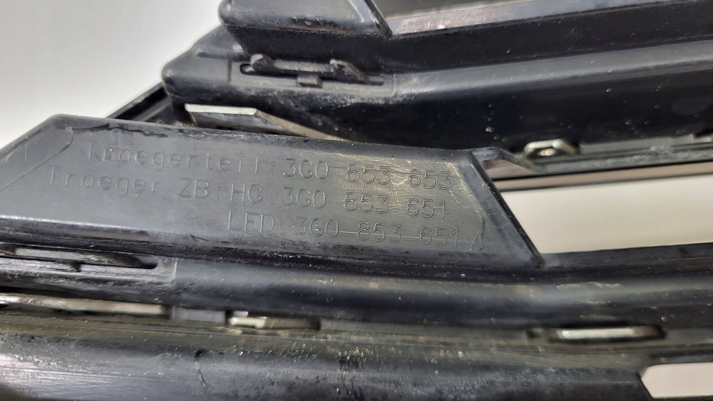 VW Passat B8 Kühlergrill FRONTGRILL Kühlergitter 3G0853653KU - Thumbnail 11
