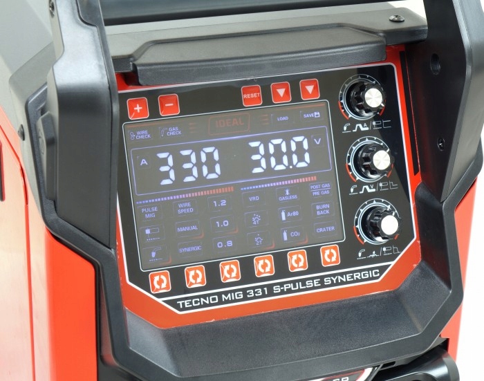 SPAWARKA IDEAL TECNO MIG 331 S-PULSE SYNERGIC 330A półautomat 400V 