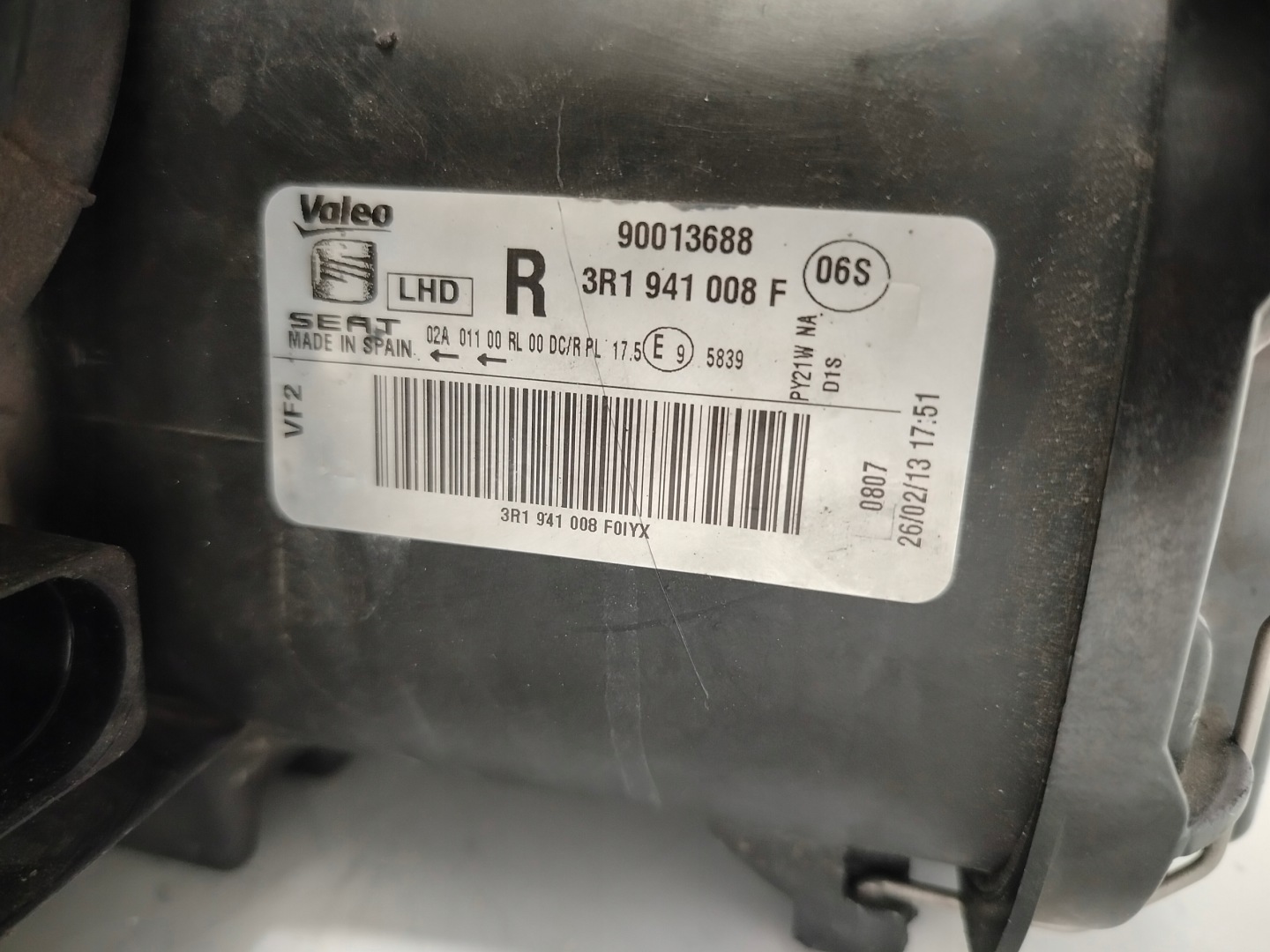 Frontscheinwerfer SEAT Exeo 3R1 3R1941007F Xenon Links Scheinwerfer Headlight - Thumbnail 9