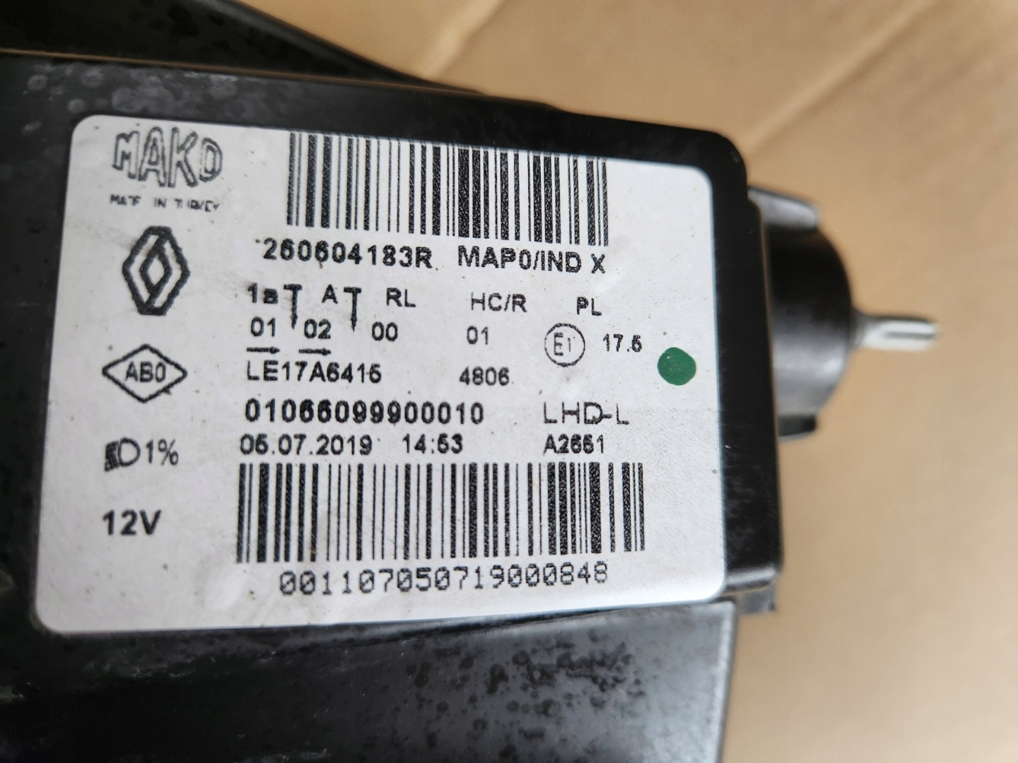 Frontscheinwerfer Renault Clio X98 260604183R LED Links Scheinwerfer Headlight - Thumbnail 7