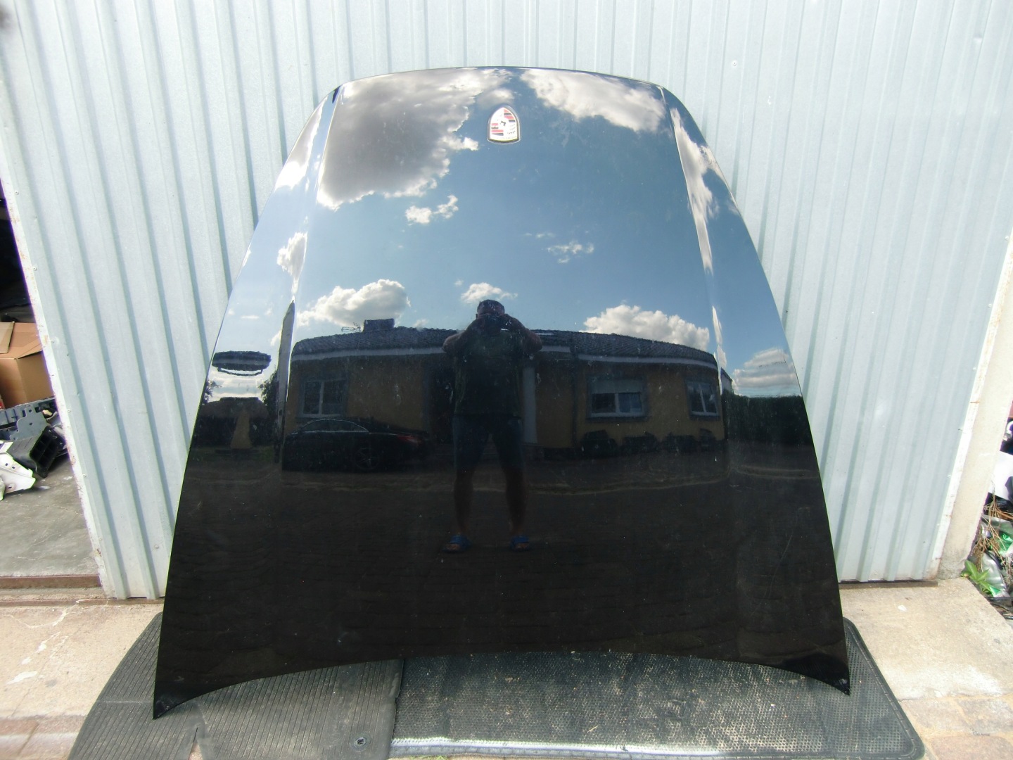 Motorhaube Porsche Cayenne 9YA Bonnet Hood - Thumbnail 1