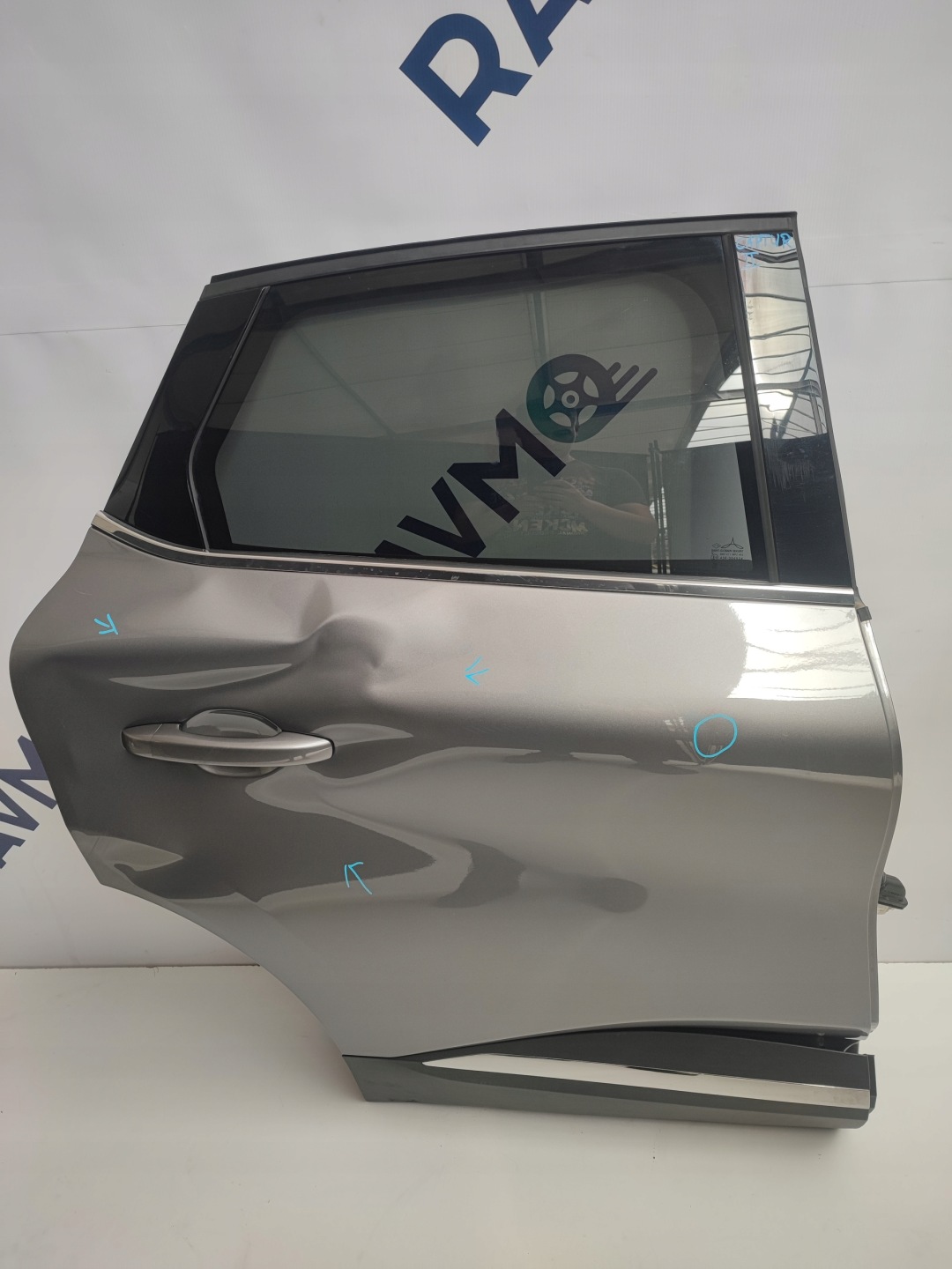 Renault Captur RJB Tür Hinten Rechts Door Porta Porte - Thumbnail 1