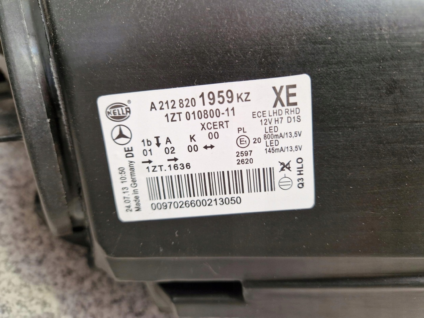 Frontscheinwerfer Mercedes-Benz E-Klasse W212 A2128205039 LED Links Headlight - Thumbnail 9