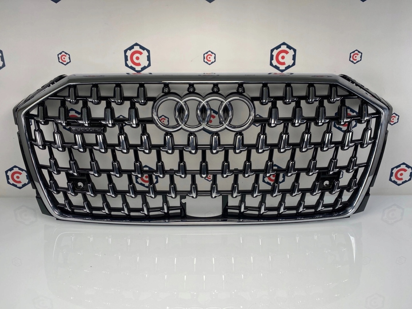 Audi A8 Kühlergrill FRONTGRILL Kühlergitter 4N0853651AA - Thumbnail 1