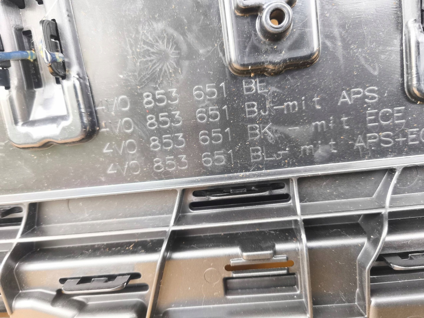 Audi Q7 Kühlergrill FRONTGRILL Kühlergitter 4M0853651BE - Thumbnail 10