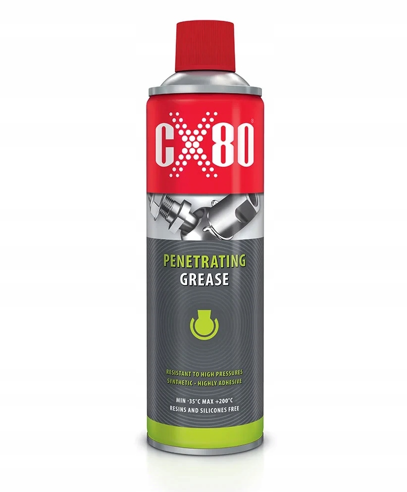 CX80 SMAR PENETRUJĄCY 500ML BEZBARWNY SPRAY UNIWERSALNY CX-80