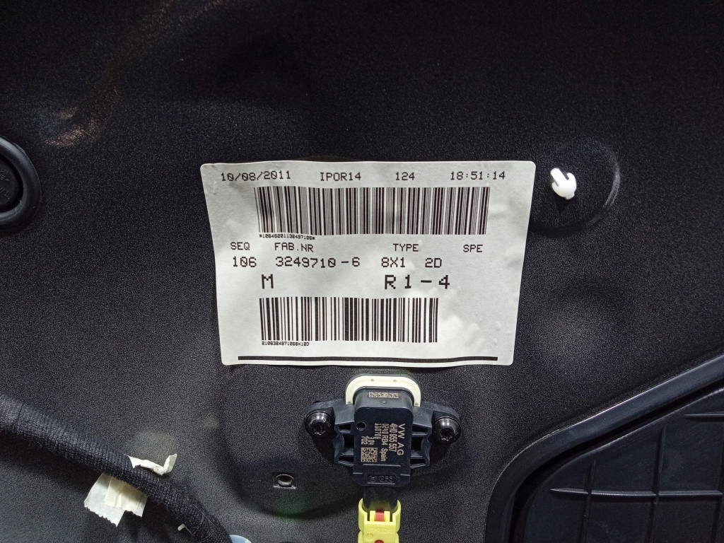 Audi A1 8X Tür Vorne Rechts Door Porta Porte - Thumbnail 9