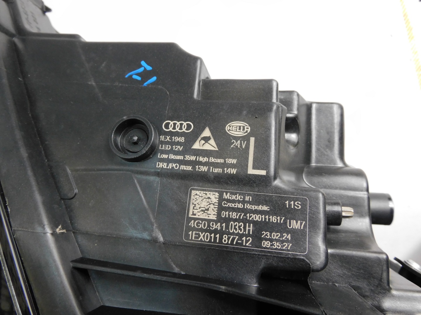 Frontscheinwerfer Audi A6 4G0941034J Facelift LED Links Scheinwerfer Headlight - Thumbnail 12
