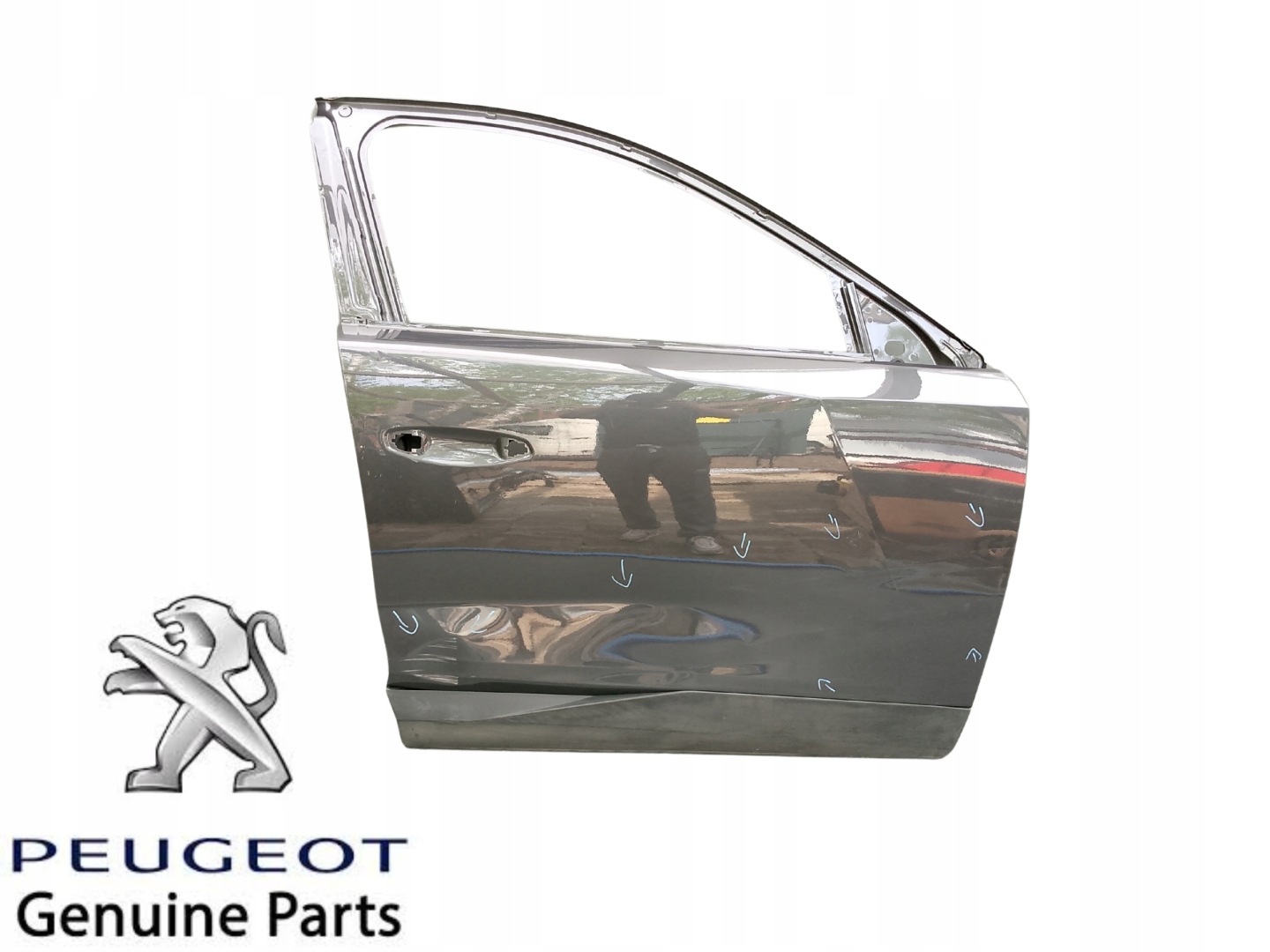 Peugeot 408 F Tür Vorne Rechts Door Porta Porte - Thumbnail 1
