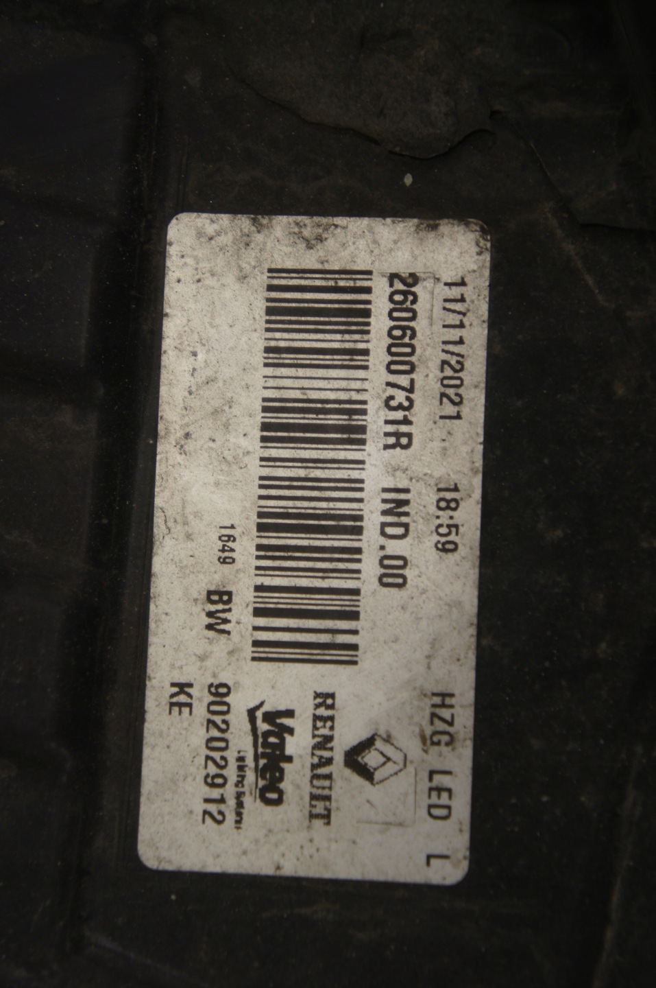 Frontscheinwerfer Renault Koleos RZG 260600731R LED Links Scheinwerfer Headlight - Thumbnail 8