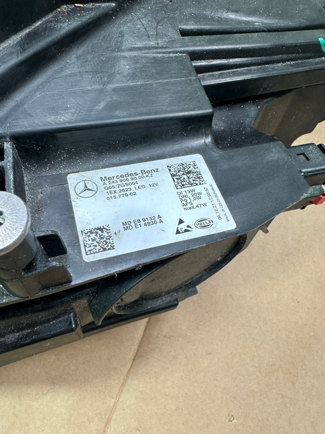 Frontscheinwerfer Mercedes-Benz EQA H243 A2439069000 LED Rechts Headlight - Thumbnail 21