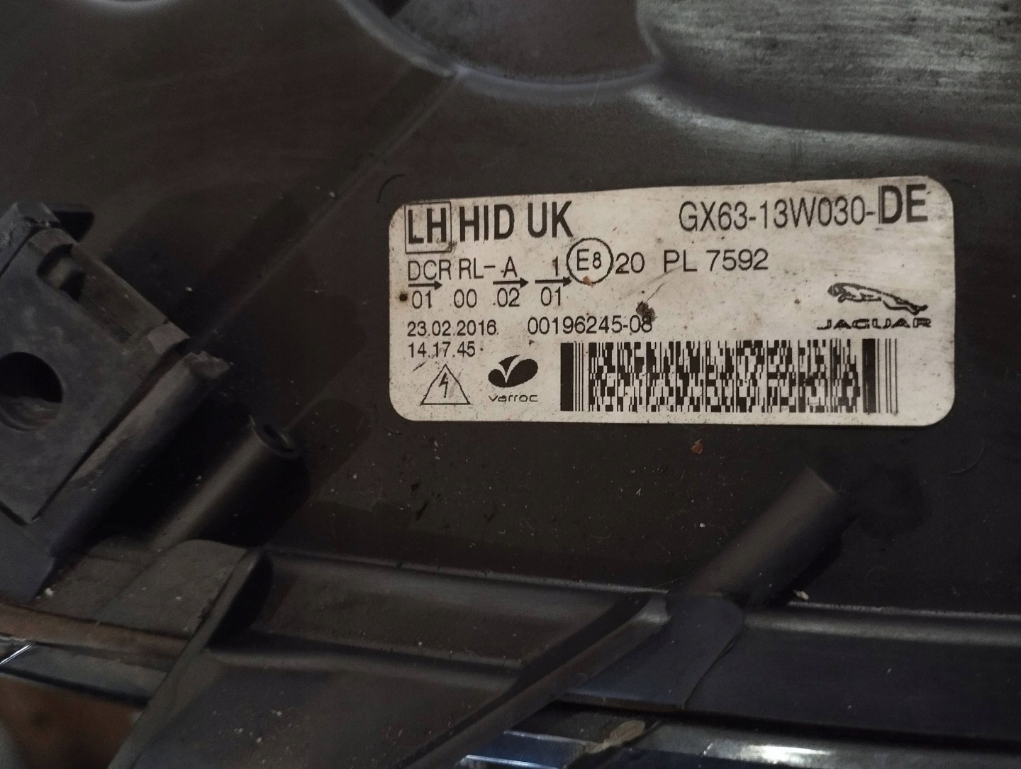Frontscheinwerfer Jaguar XF X260 GX6313W030DE Xenon Links Scheinwerfer Headlight - Thumbnail 10