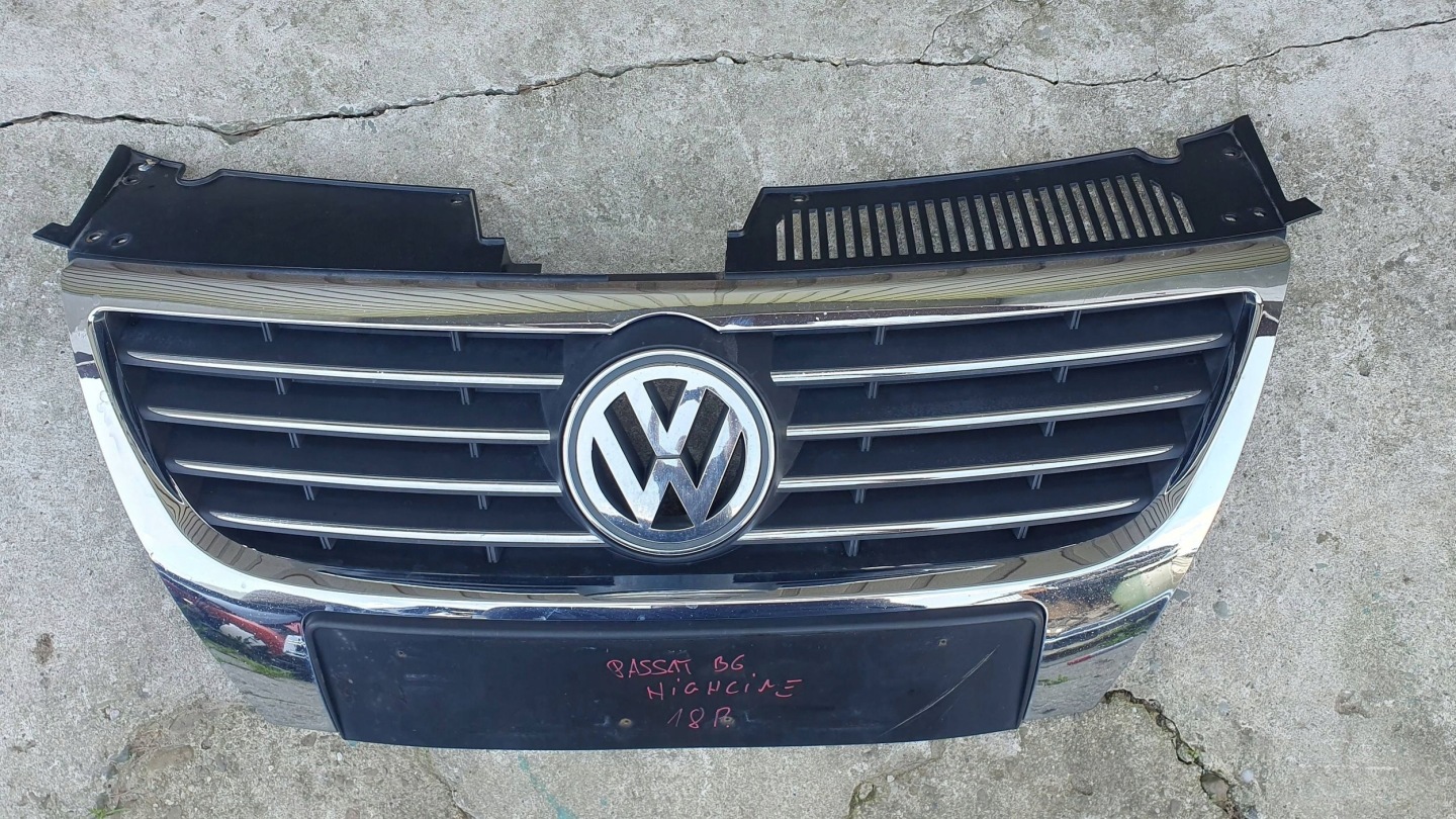 VW Passat B6 Kühlergrill FRONTGRILL Kühlergitter 1K5853600 - Thumbnail 6