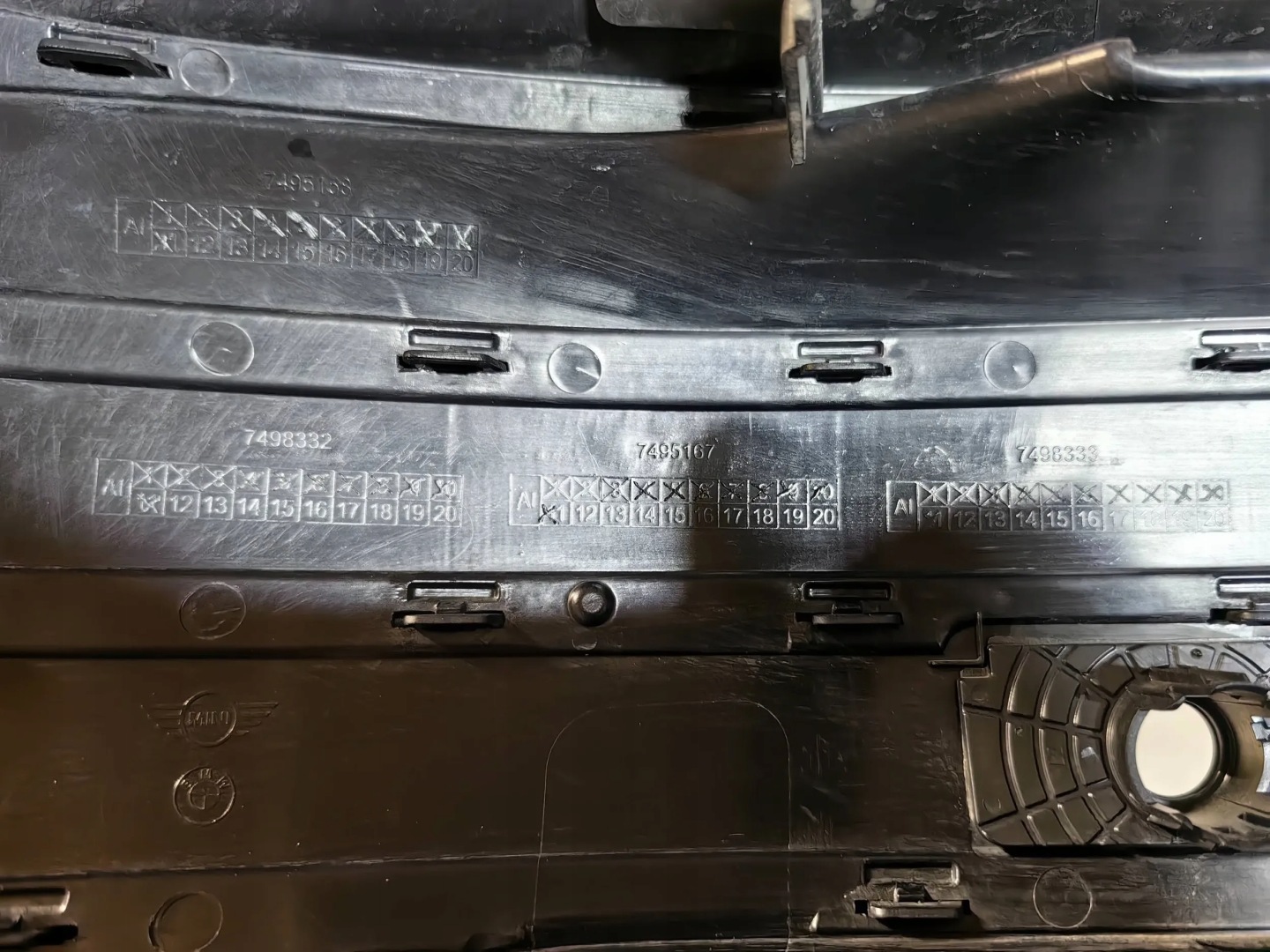 Mini Clubman F54 Kühlergrill FRONTGRILL Kühlergitter 7498332 - Thumbnail 8