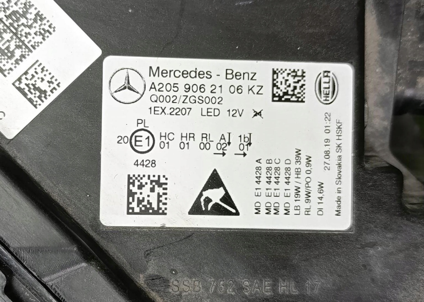 Frontscheinwerfer Mercedes-Benz C-Klasse W205 A2059062106 High Performance LED Links Headlight - Thumbnail 10