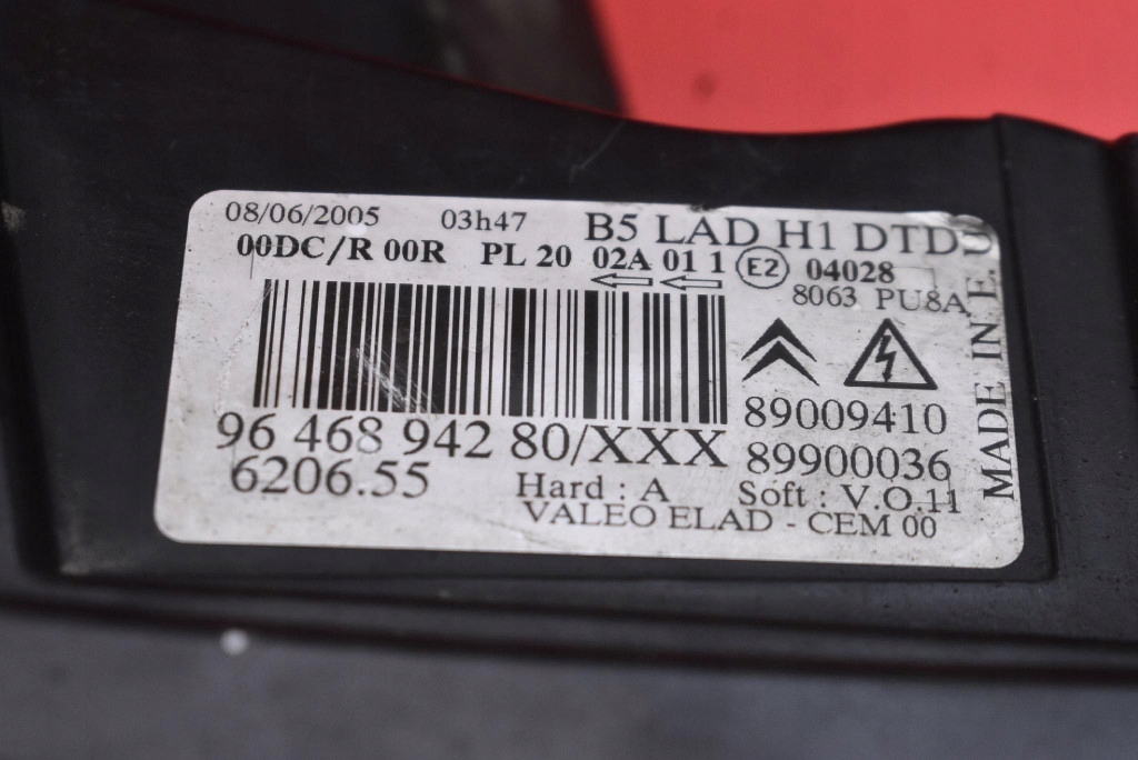 Frontscheinwerfer Citroen C4 9646894280 Xenon Rechts Scheinwerfer Headlight - Thumbnail 6