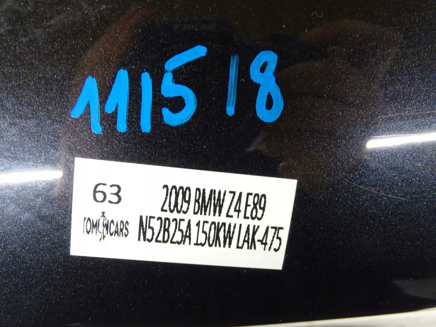 BMW Z4 E89 Tür Vorne Links Door 4751752 Porta Porte - Thumbnail 11