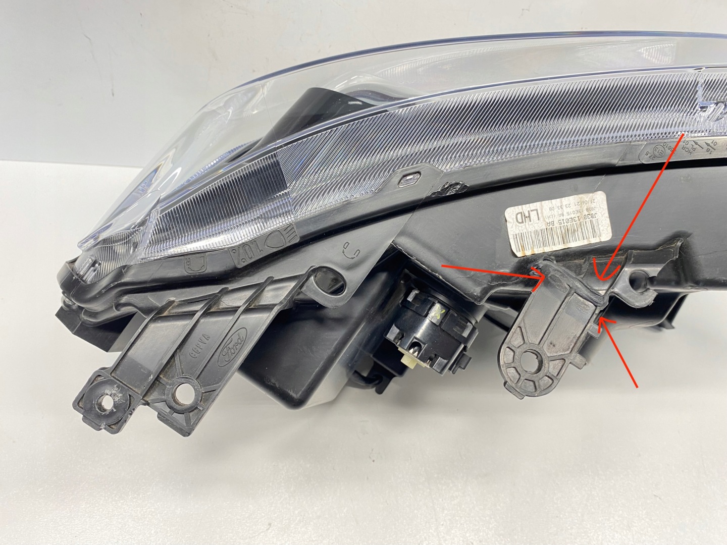 Frontscheinwerfer Ford Ranger 1 Mk1 JB3B13E015BAR LED Links Headlight - Thumbnail 8