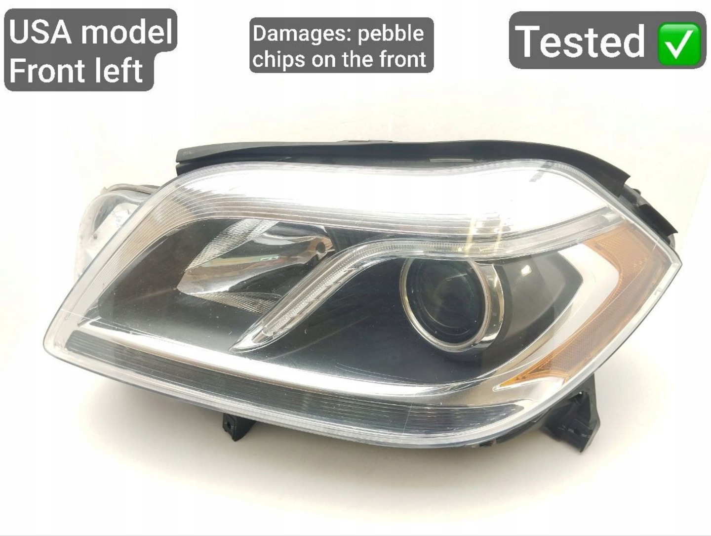 Frontscheinwerfer Mercedes-Benz GL-Klasse W166 A1668208859 LED Links Headlight - Thumbnail 1