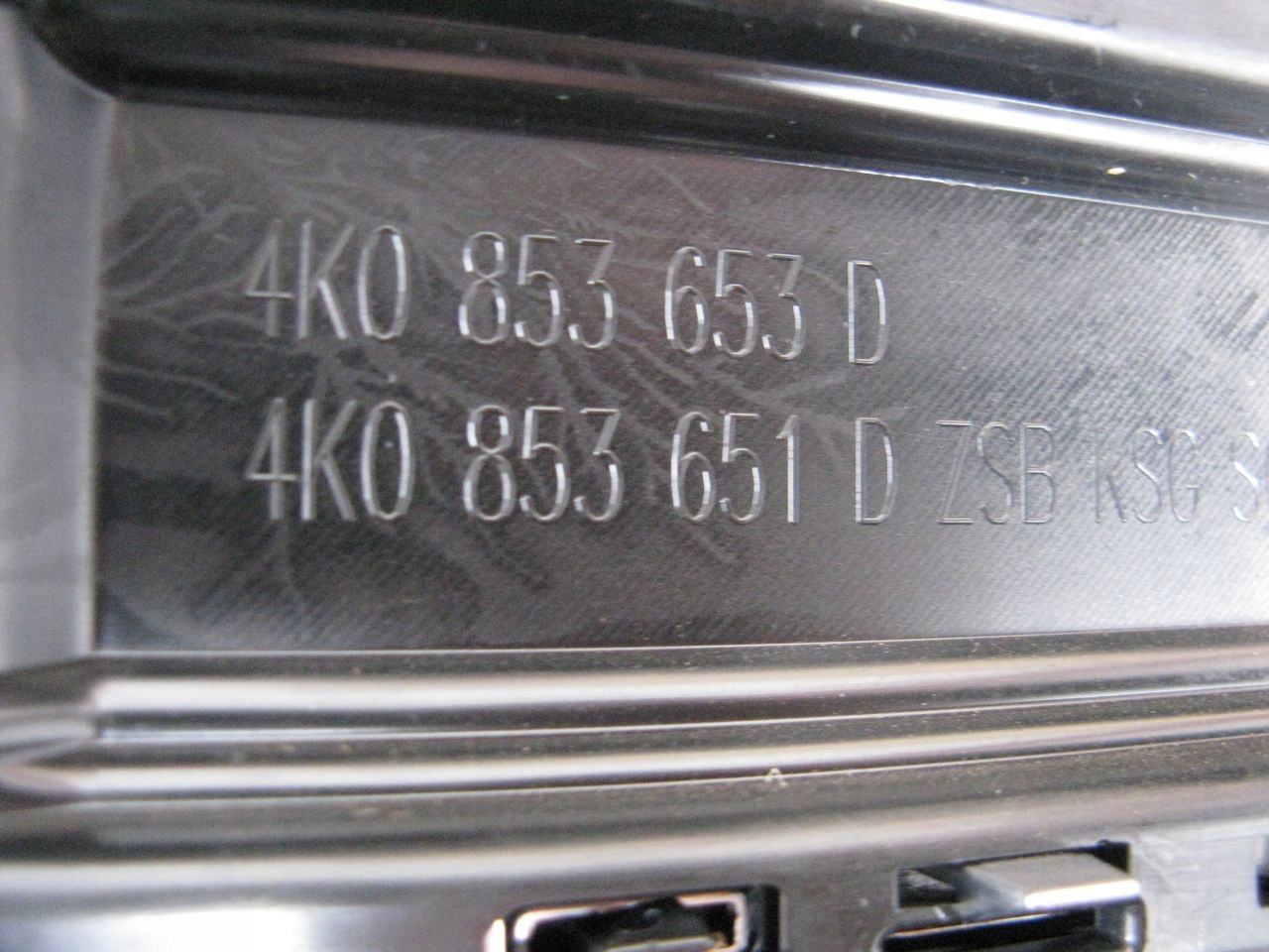 Audi 4K0 Kühlergrill FRONTGRILL Kühlergitter 4K0853653DK - Thumbnail 10