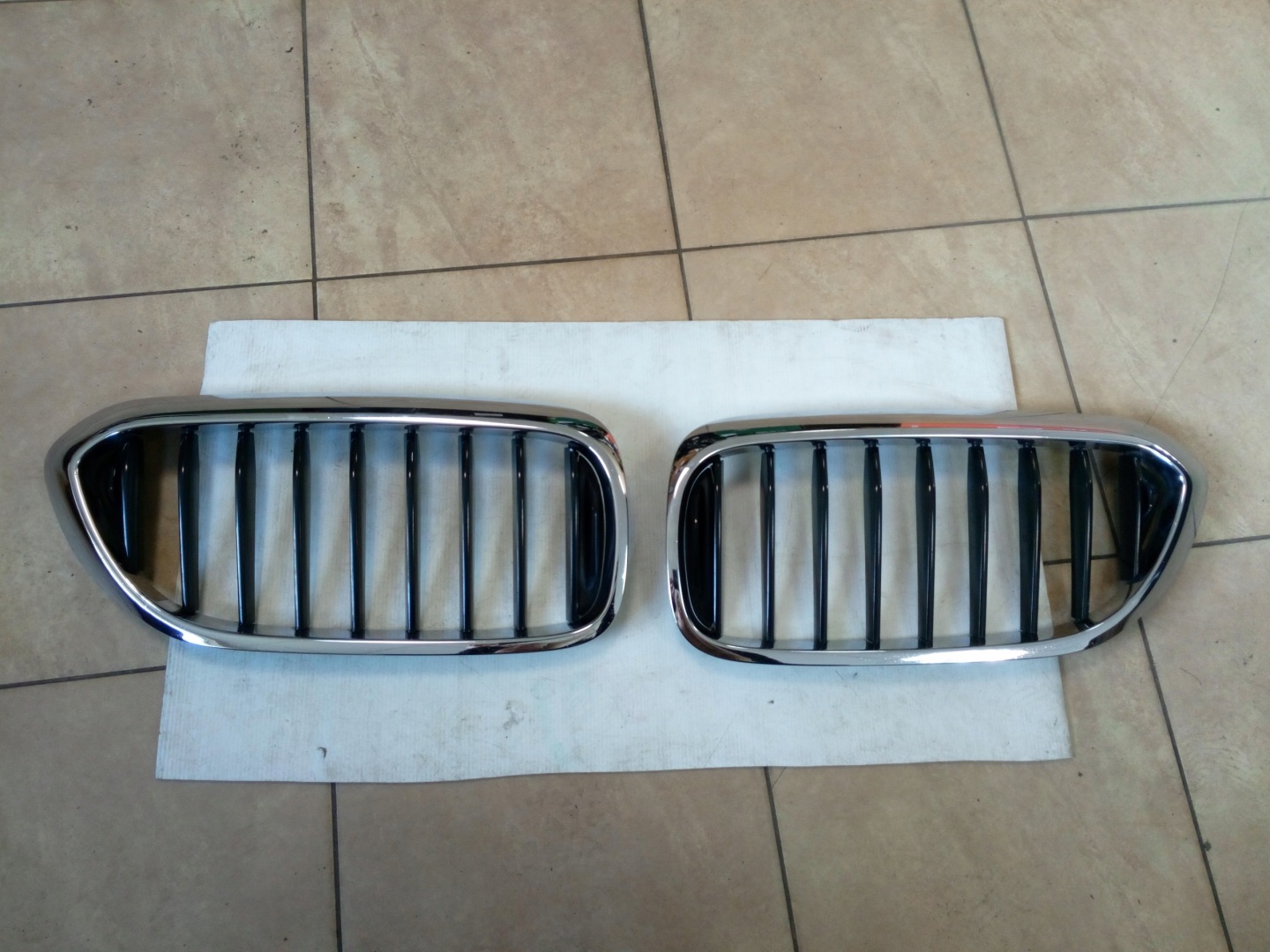 BMW 5 G30 Kühlergrill FRONTGRILL Kühlergitter 3738352 - Thumbnail 1