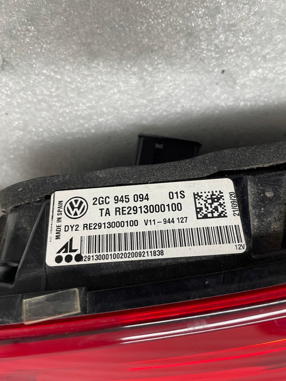 VW T-Roc A1 Rückleuchte 2GC945094 Rearlamp - Thumbnail 7