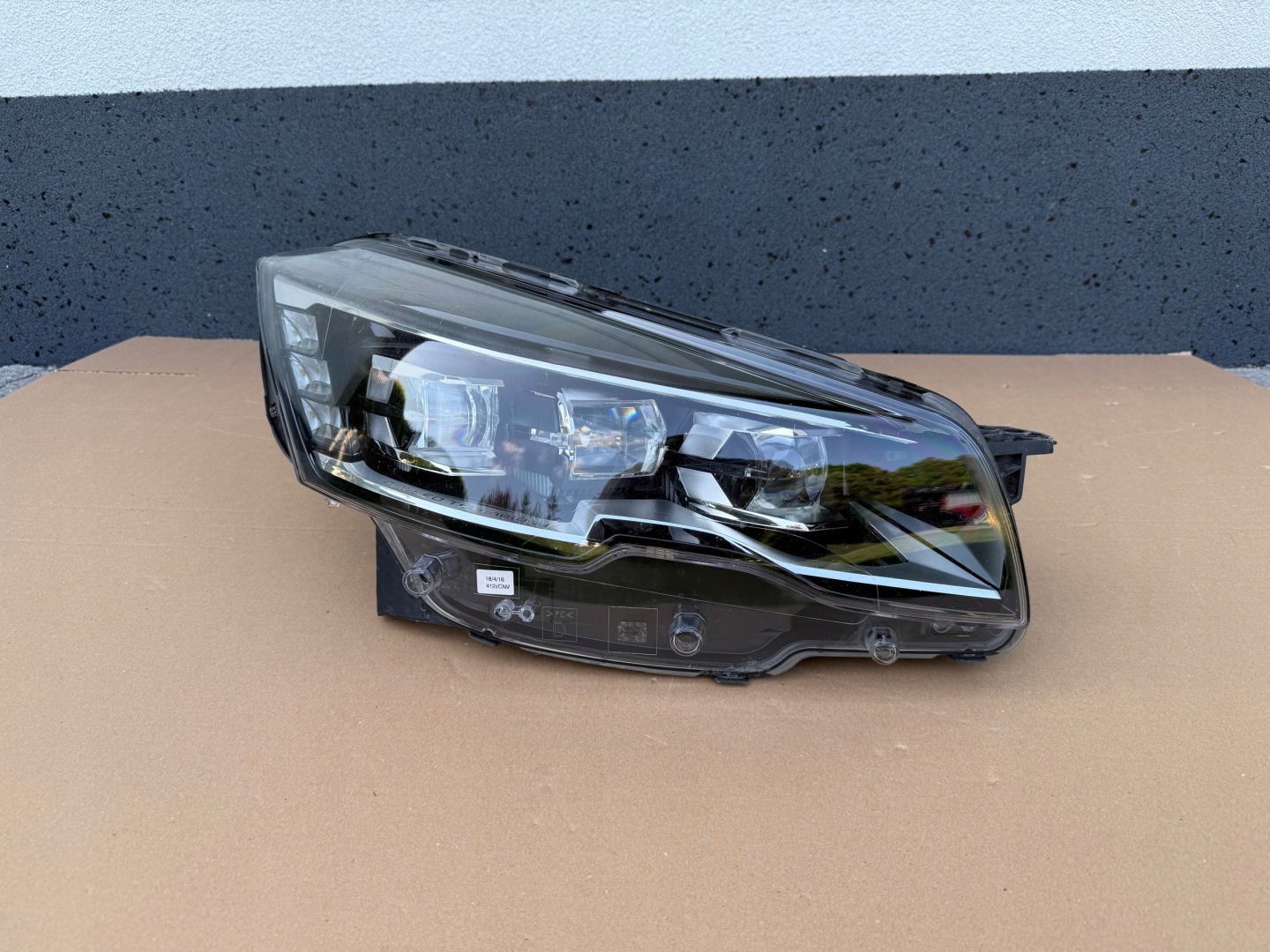 Frontscheinwerfer Peugeot 508 F Facelift LED Rechts Scheinwerfer Headlight - Thumbnail 1