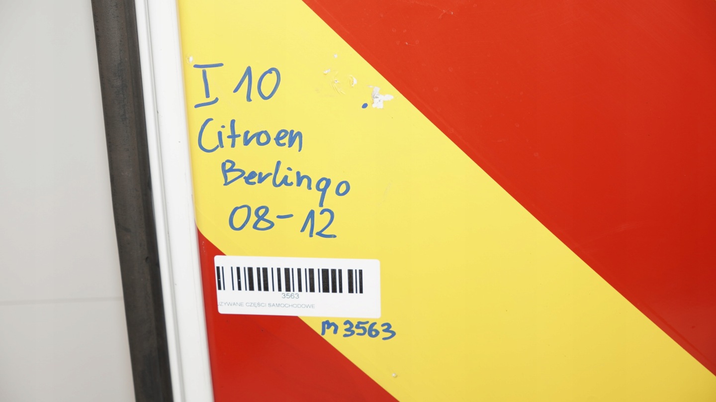Citroen Berlingo I Tür Hinten Rechts Door Porta Porte - Thumbnail 7
